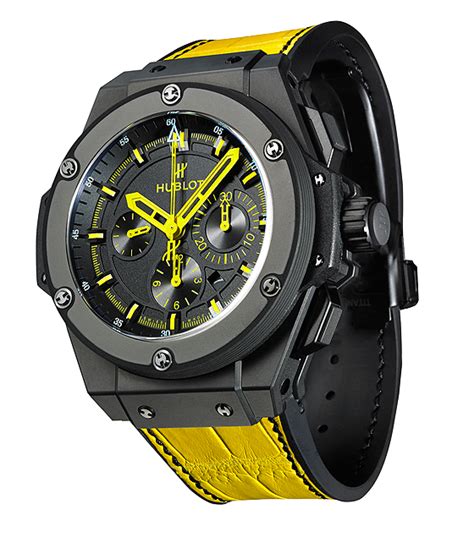 hublot yellow strap|hublot watch strap online.